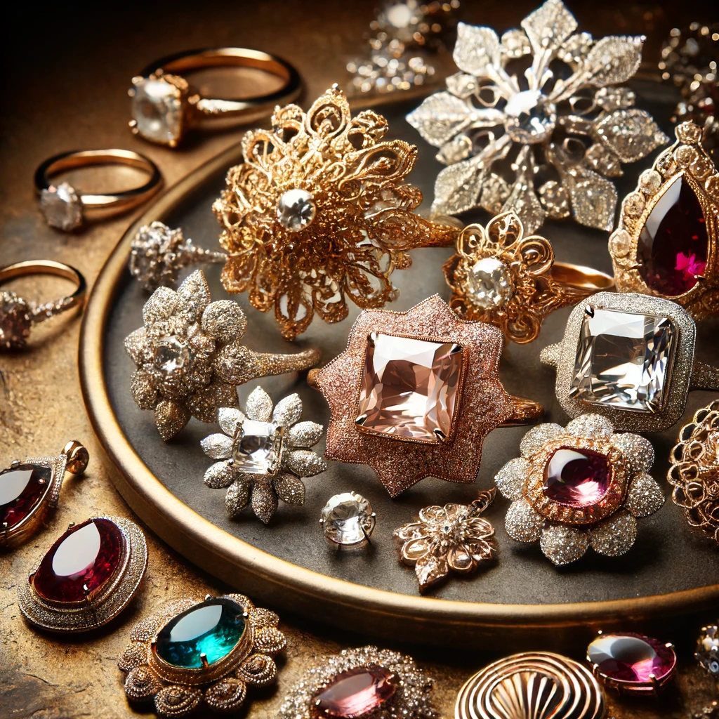 Pierres précieuses joaillerie luxe, utilisation des pierres précieuses
